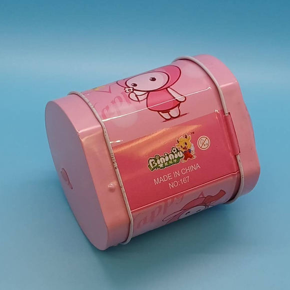 Piggy Bank with Lock & Key Set NEW by Bininiu of Japan - Picture 7 of 11